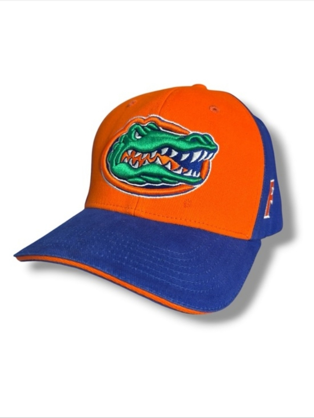 CAPTIVATING Blue & Orange University of Florida Gators Raised Embroidered Cap